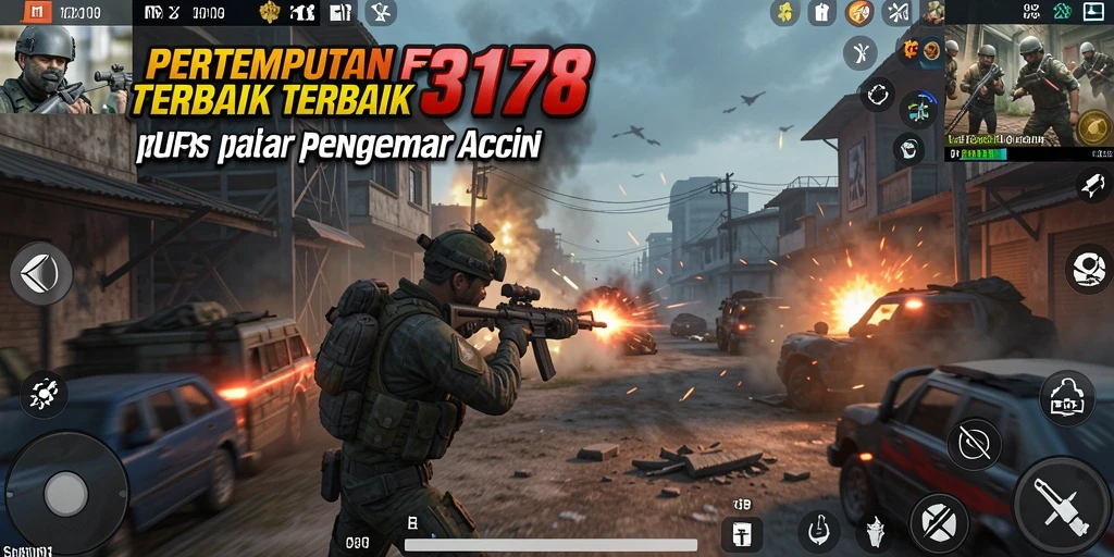 Screenshot utama gameplay <strong>3178</strong> menunjukkan pertempuran intens di arena.
