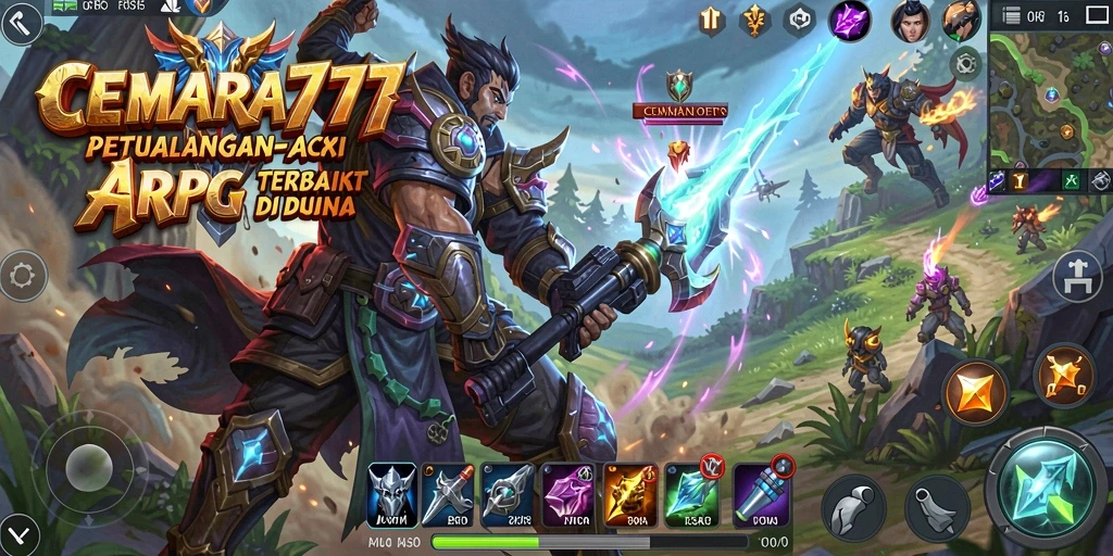 Gameplay seru CEMARA777 yang penuh aksi dan petualangan.