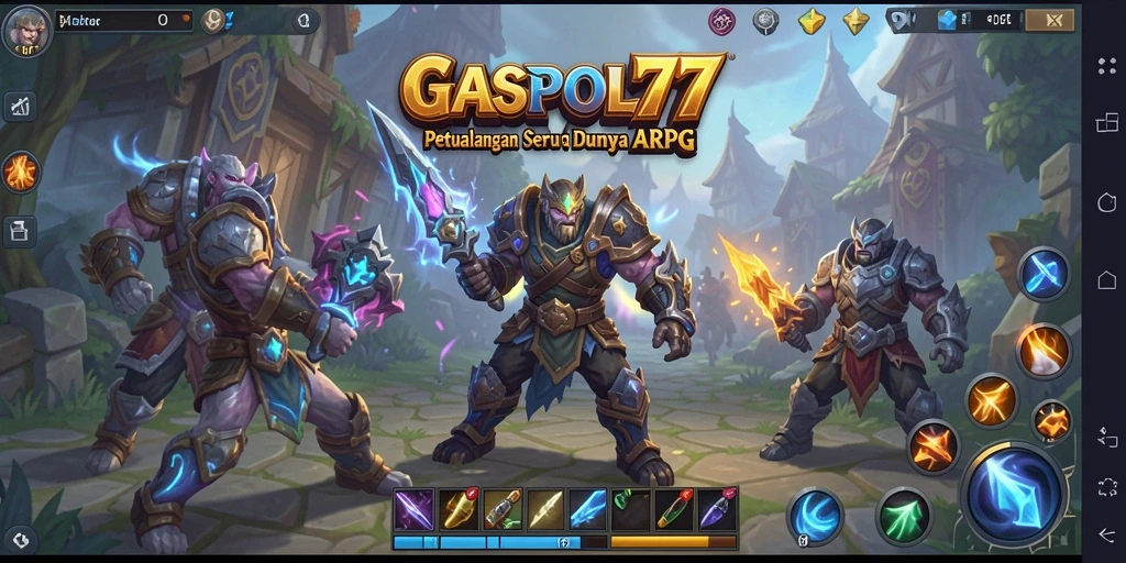 Tampilan dinamis dari gameplay <strong>GASPOL77</strong> yang menantang dan penuh aksi.