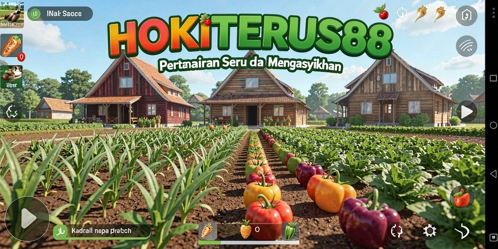 Tangkapan layar HOKITERUS88 menampilkan aktivitas bertani yang menarik.