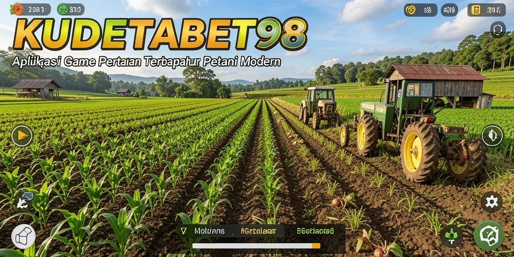 Tangkapan layar menunjukkan gameplay menarik di kebun virtual.