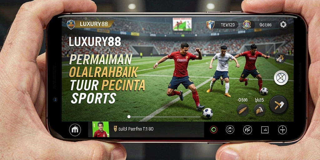 Tampilan menarik dari gameplay LUXURY88 dengan berbagai cabang olahraga.