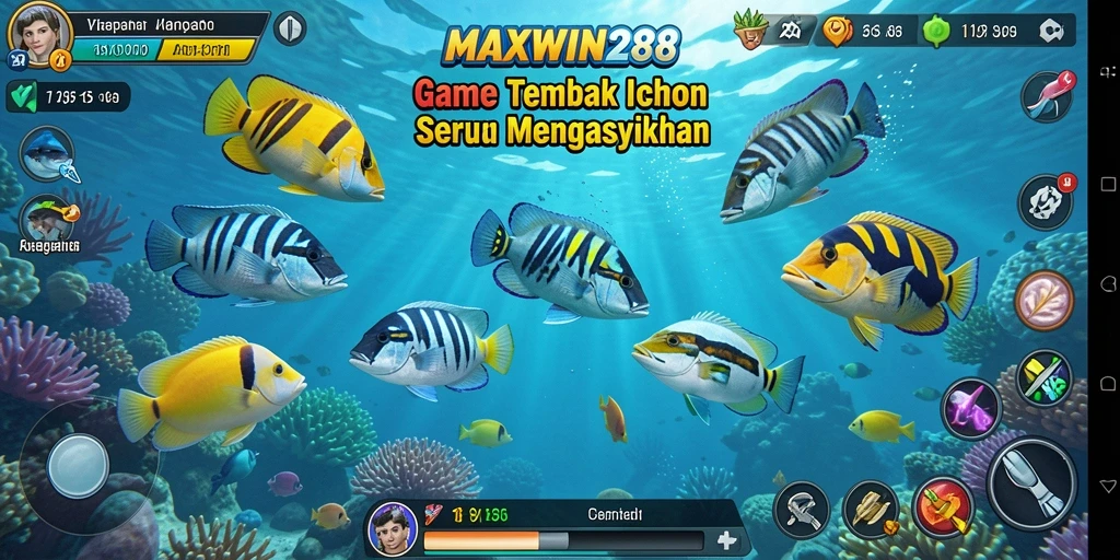 Menampilkan aksi menembak ikan yang memikat di MAXWIN288.