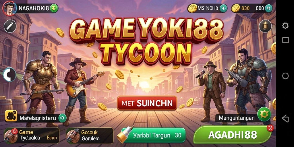 Tampilan gameplay menarik dalam NAGAHOKI88 yang menantang.