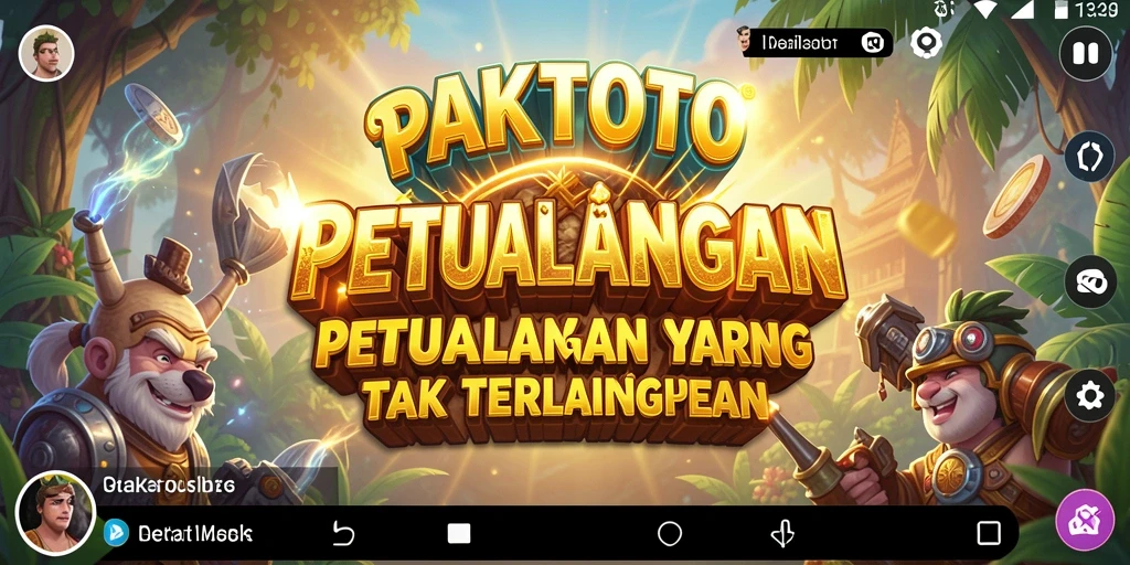 Tampilan menarik dari gameplay PAKTOTO yang penuh petualangan.