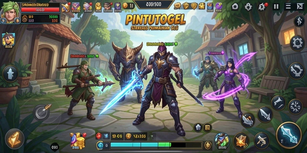 Screenshot utama PINTUTOGEL menunjukkan gameplay yang menarik dan strategis.