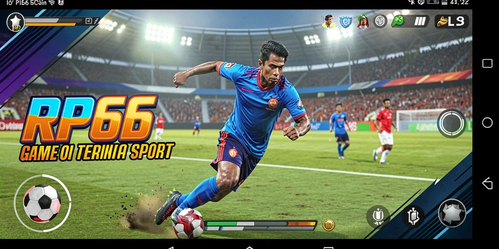 Gameplay seru RP66 dengan berbagai pilihan olahraga yang menarik.