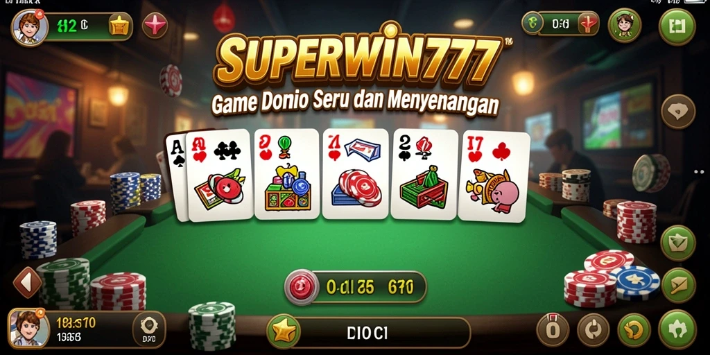 Tampilan gameplay SUPERWIN777 yang mengasyikkan dan seru.