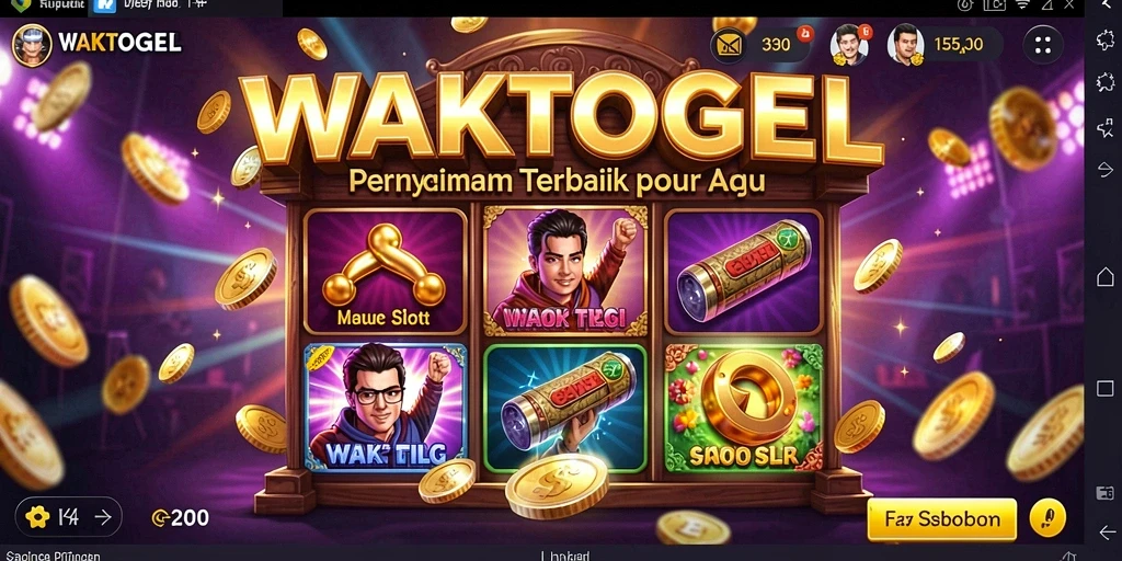 Tampilan menarik dari gameplay Slot di WAKTOGEL.